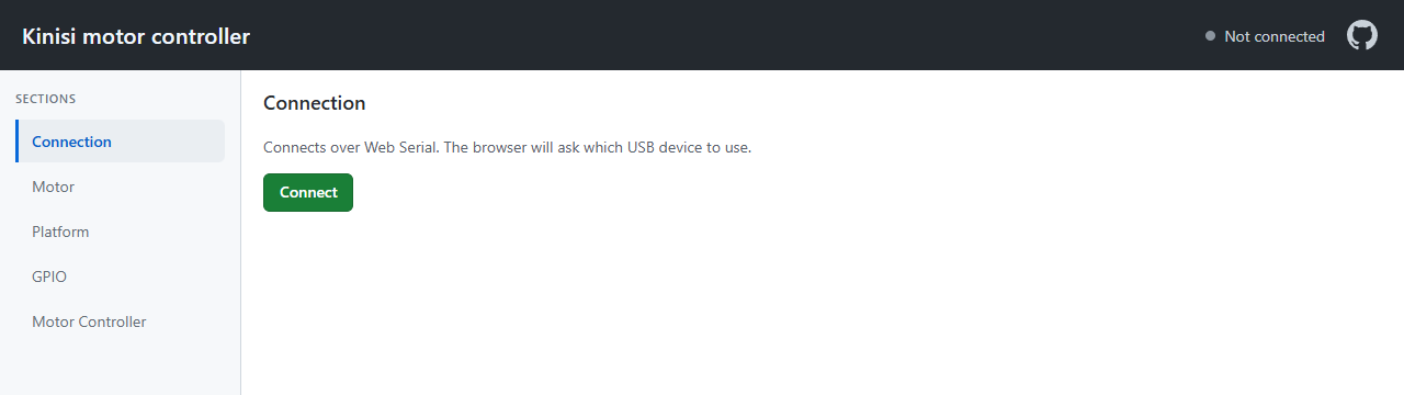Connecting to the controller